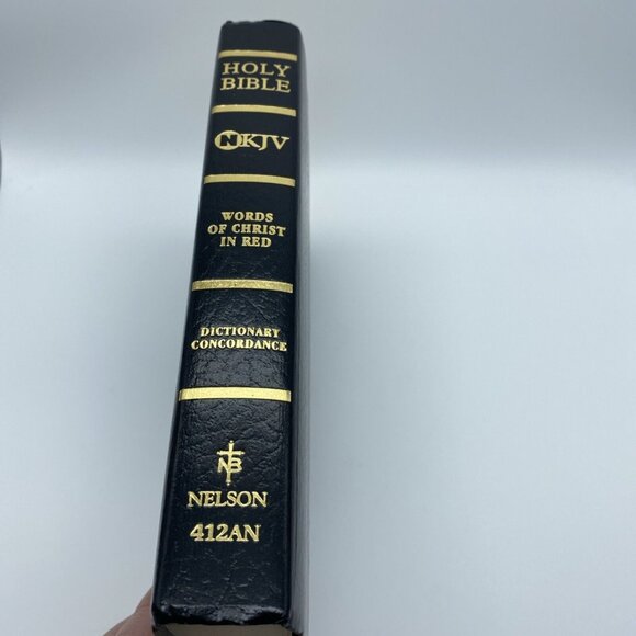 Holy Bible NKJV Thomas Nelson 412AN 1982 Words of Christ in Red Dictionary - Picture 2 of 13